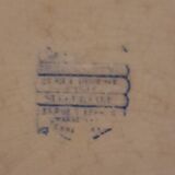 Plat rond Terre de Fer