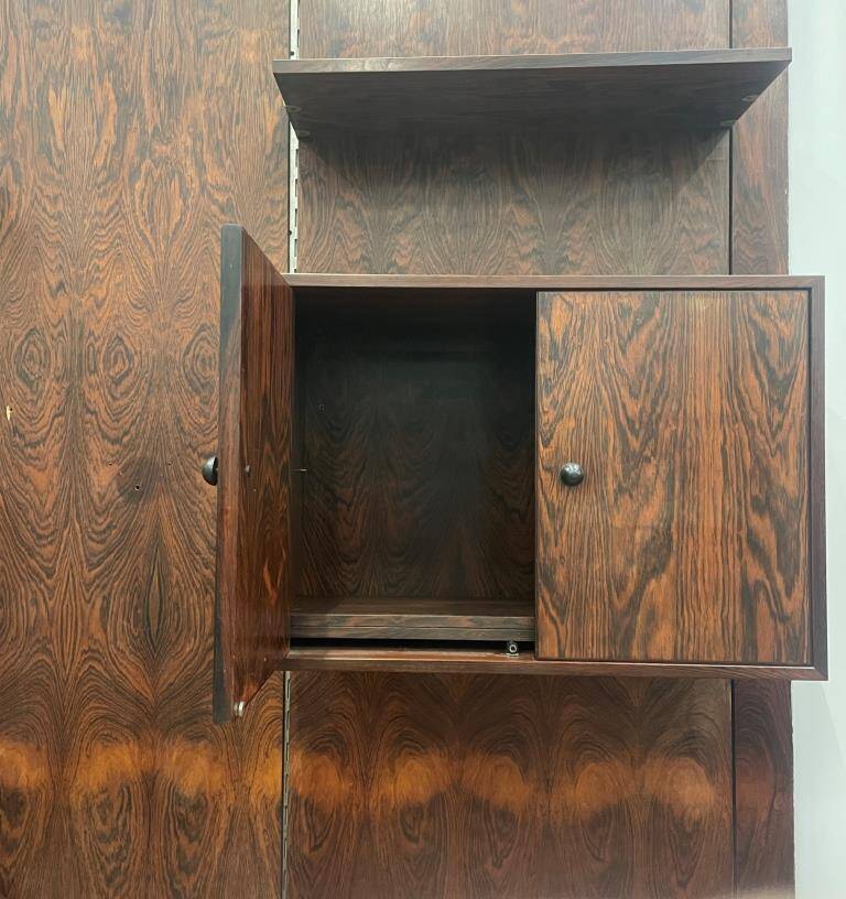 Extraordinary Rio rosewood bookcase