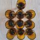 10 vintage digestif glasses