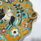 Italian dish depicting Alexander the Great