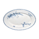 Carmen oval earthenware dish U&C Sarreguemines butterfly 35.5cm