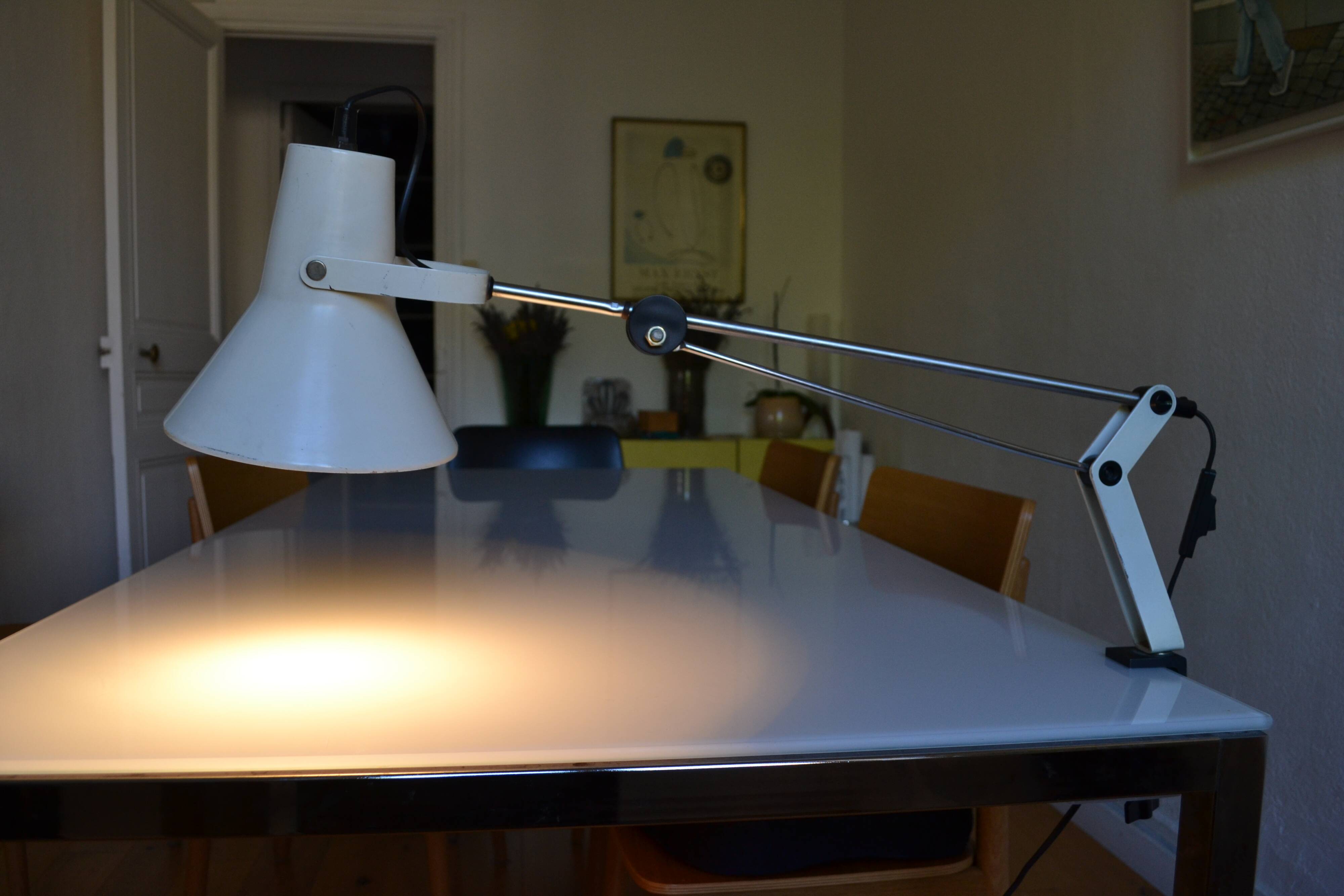 Lampe de bureau articulée vintage 1980 Ikéa A 401