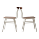 Paire de chaises en bois nordiques