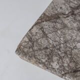 Set of two marble side tables, dating from the 1960s.