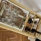 Hollywood Regency trolley 1970s