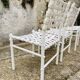 4 chaises tressées triconfort, circa 1970