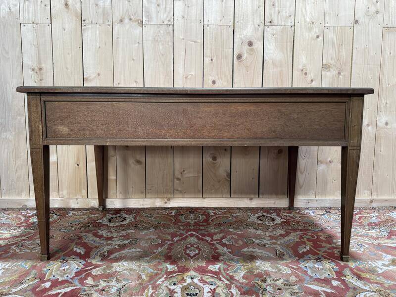 Bureau plat de style Louis XVI - Directoire en acajou