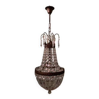 Hot air balloon chandelier