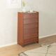Classic shoe cabinet from the 1960s with brass handles