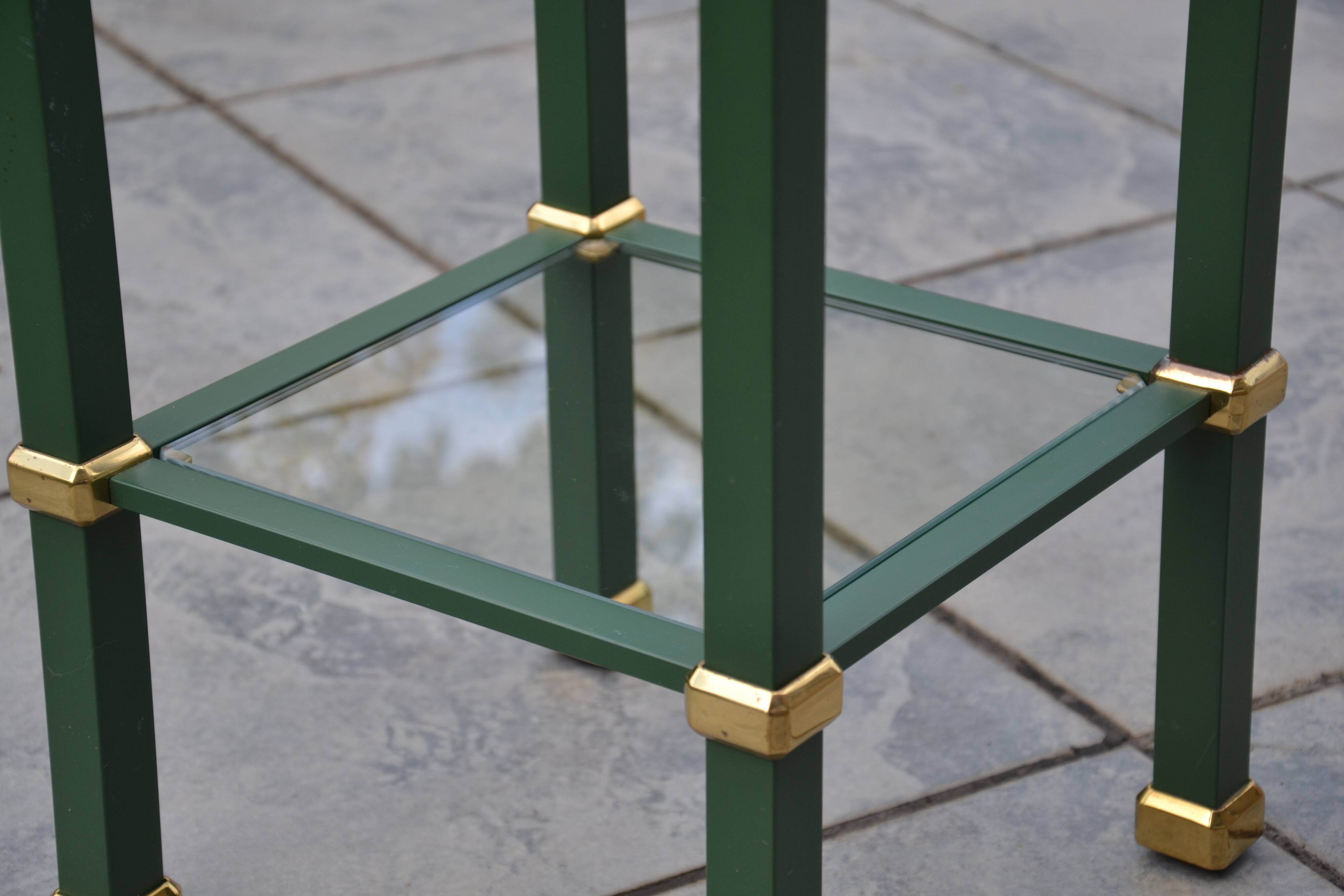 Metal and brass stand Fratelli Orsenigo