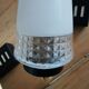 Paire d'appliques laiton et verre 1960