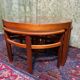 Mid century retro vintage teak round coffee  table by Nathan 1960