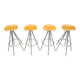 Set of Jamaica swivel bar stools by Pepe Cortès for BD Barcelona, 1990s