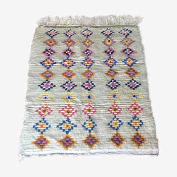 Colorful Moroccan carpet 131 x 96 cm