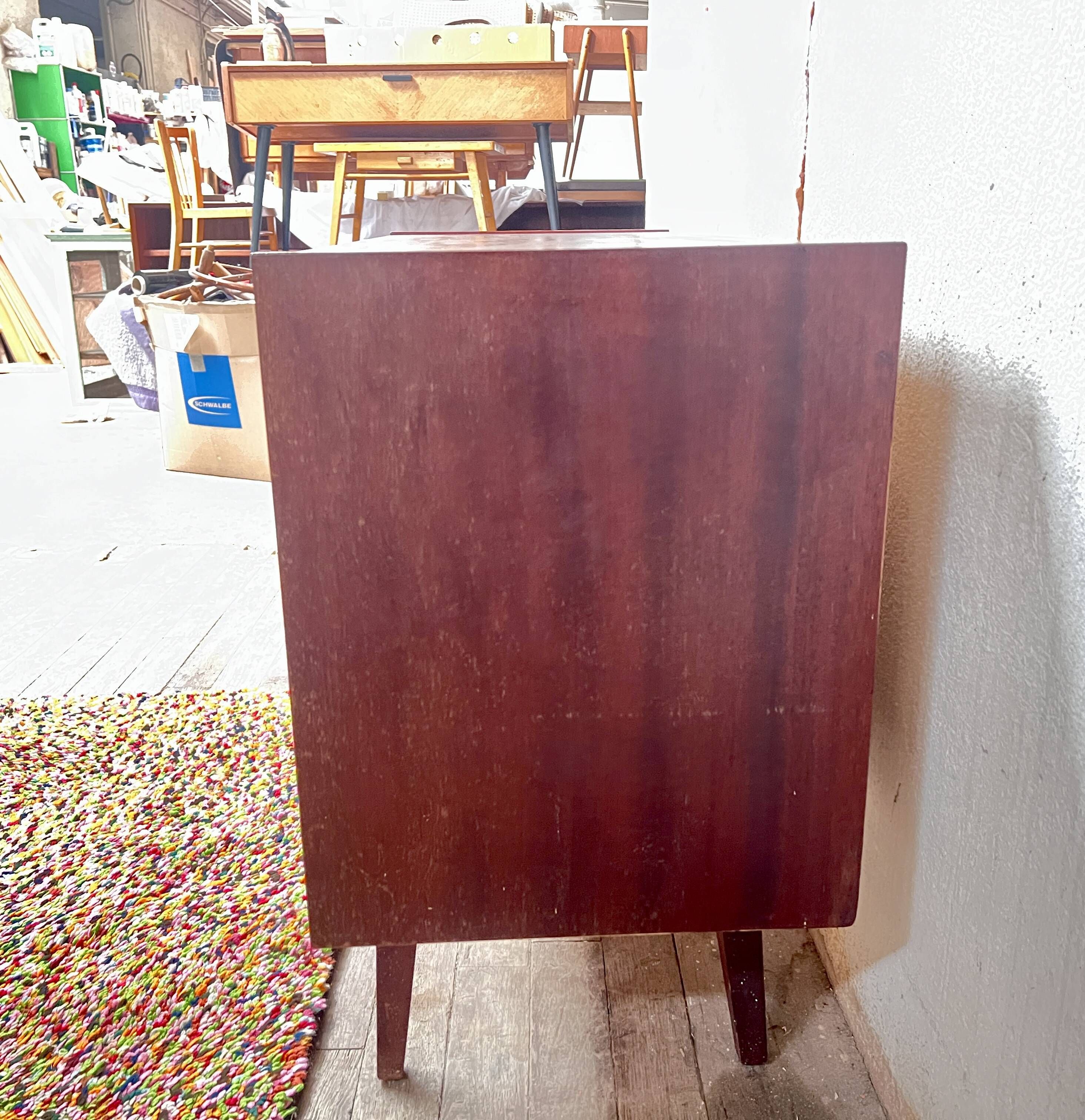  enfilade vintage pieds compas 1960