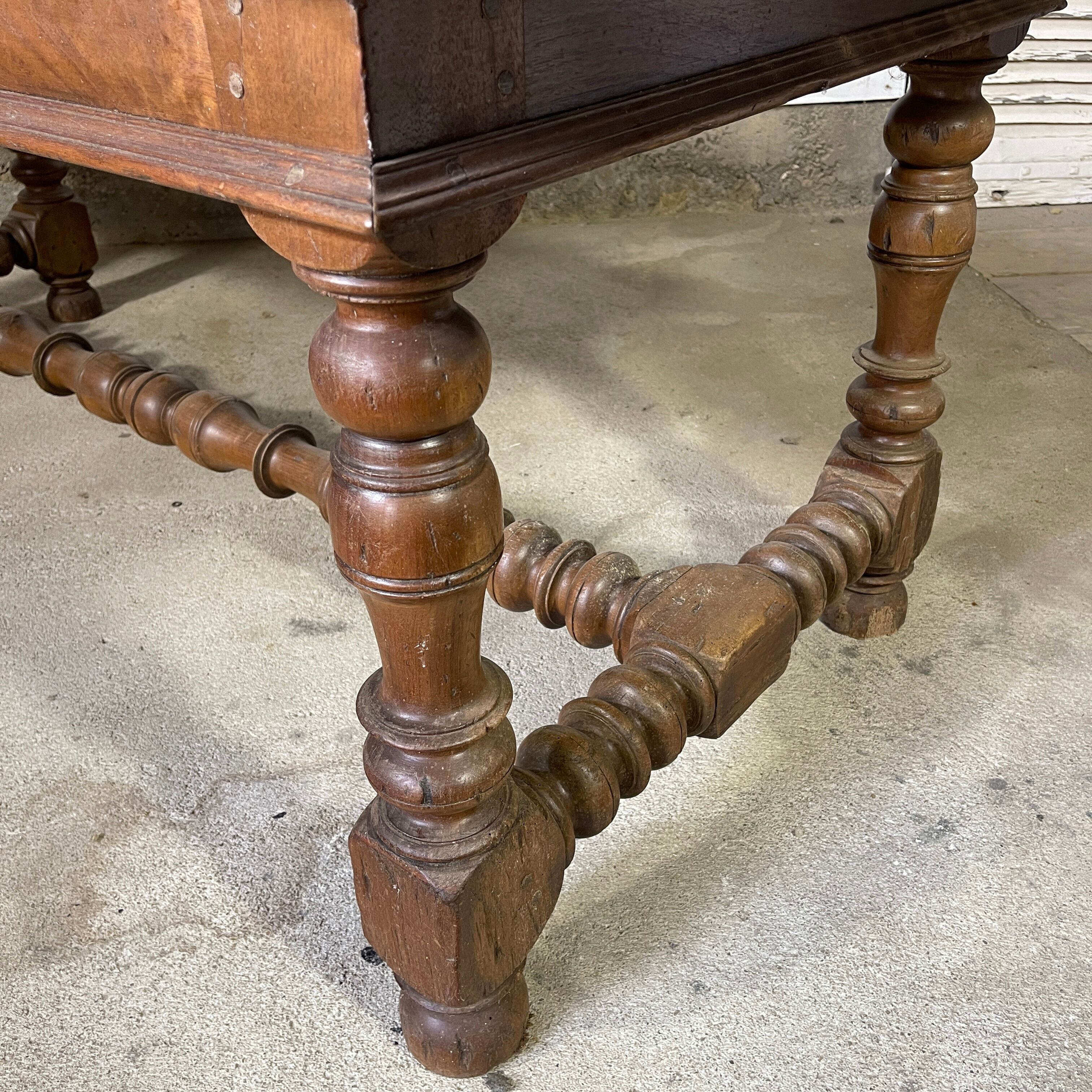 Oak farmhouse table
