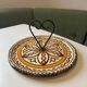 Magnificent cheese board HB Quimper – Hand-painted earthenware