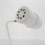 White metal floor lamp, 1960's
