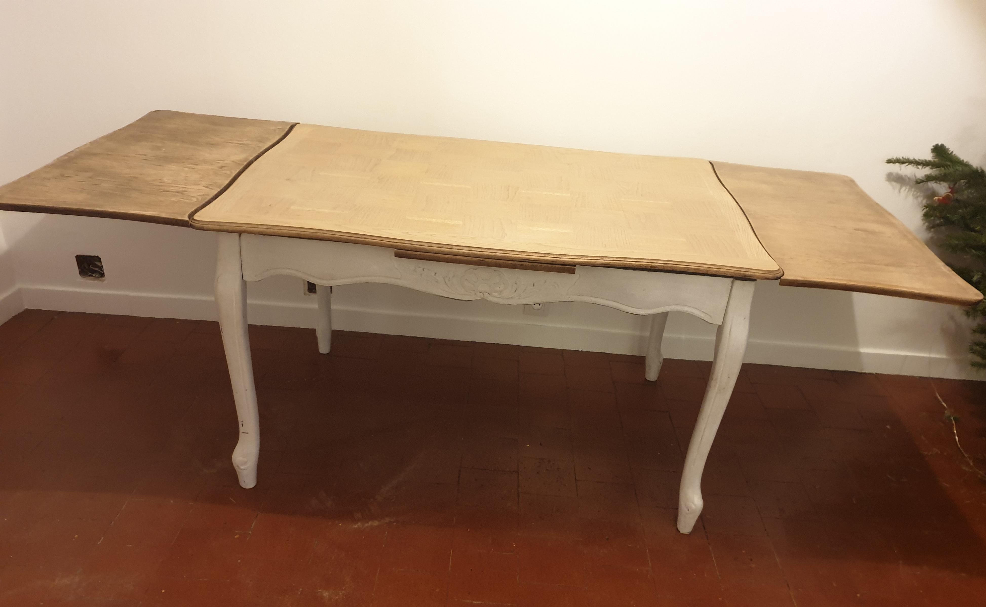 Table Louis XV in Oak