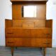 Commode coiffeuse des années 60