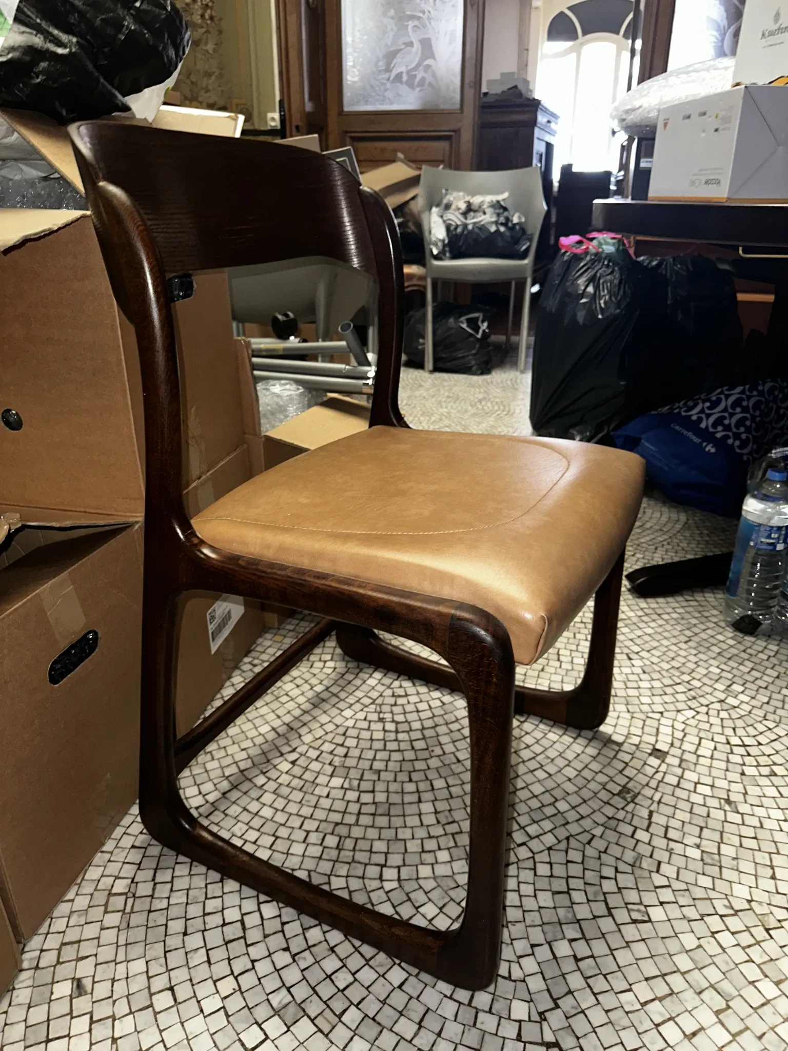 Scandinavian baumann dining table chairs