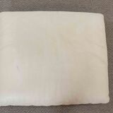 Maralunga 2-seater sofa in white leather by Vico Magistretti for Cassina