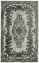 Tapis fait à la main turc contemporain des années 1970 181 cm x 288 cm tapis gris