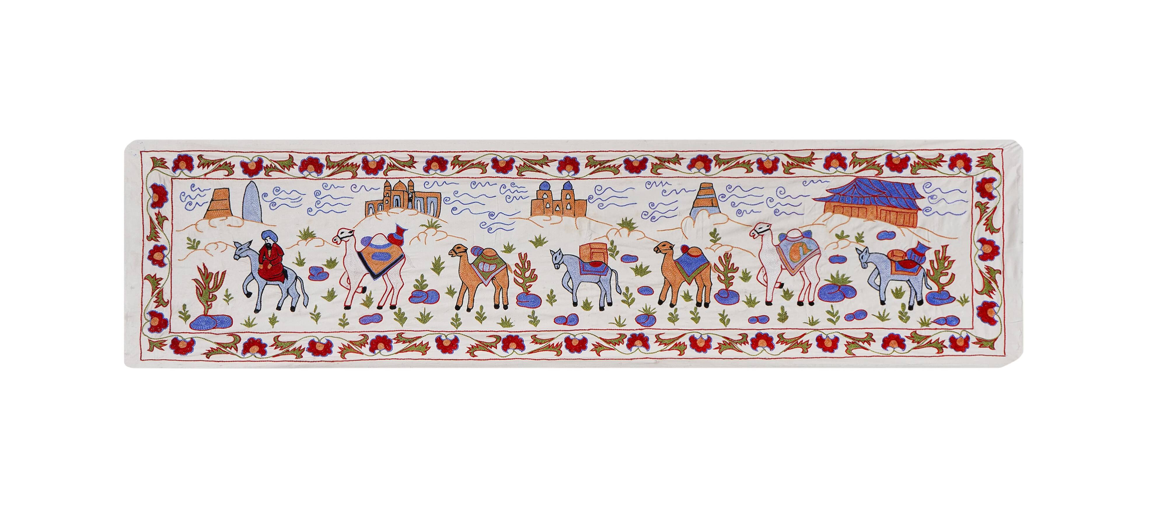 Tapis turc vintage noué à la main