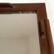 1930s wooden and mirror tray