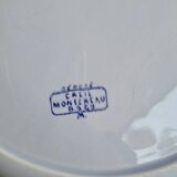 Japan model cake plate by Creil and Montereau 19th century