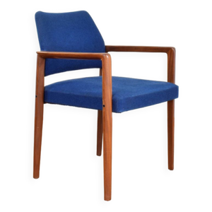 Fauteuil danois en teck - milieu