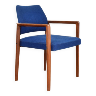 Fauteuil danois en teck du milieu du siècle, années 1960.