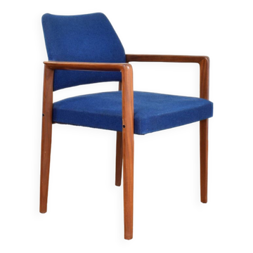 Fauteuil danois en teck du milieu du siècle, années 1960.