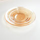 Gondolo coffee service in iridescent glass