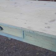 Patinated kitchen table