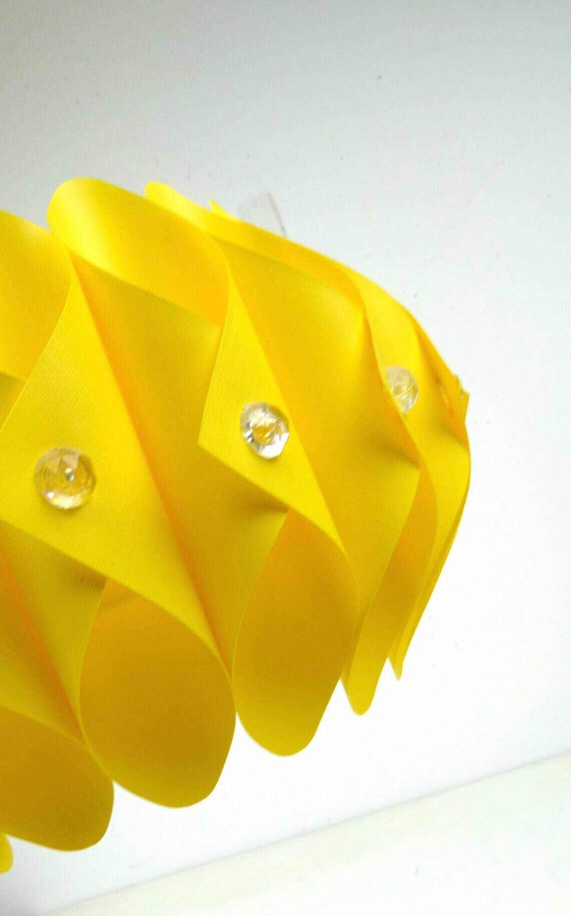 yellow mid century vintage loops pendant lamp
