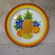 Enamelled dish 50 cm in diameter