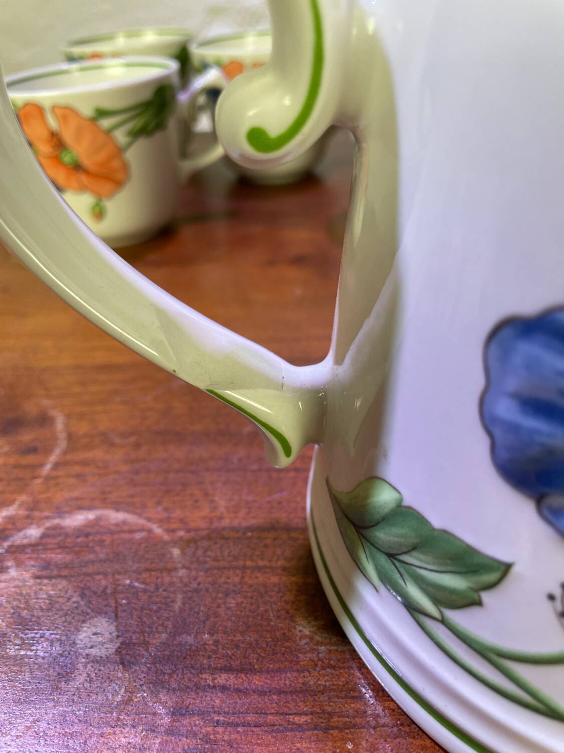 Villeroy and Boch tea service Amapola model