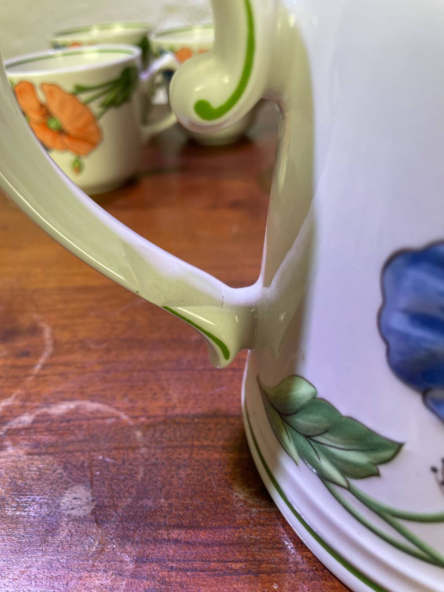 Villeroy and Boch tea service Amapola model