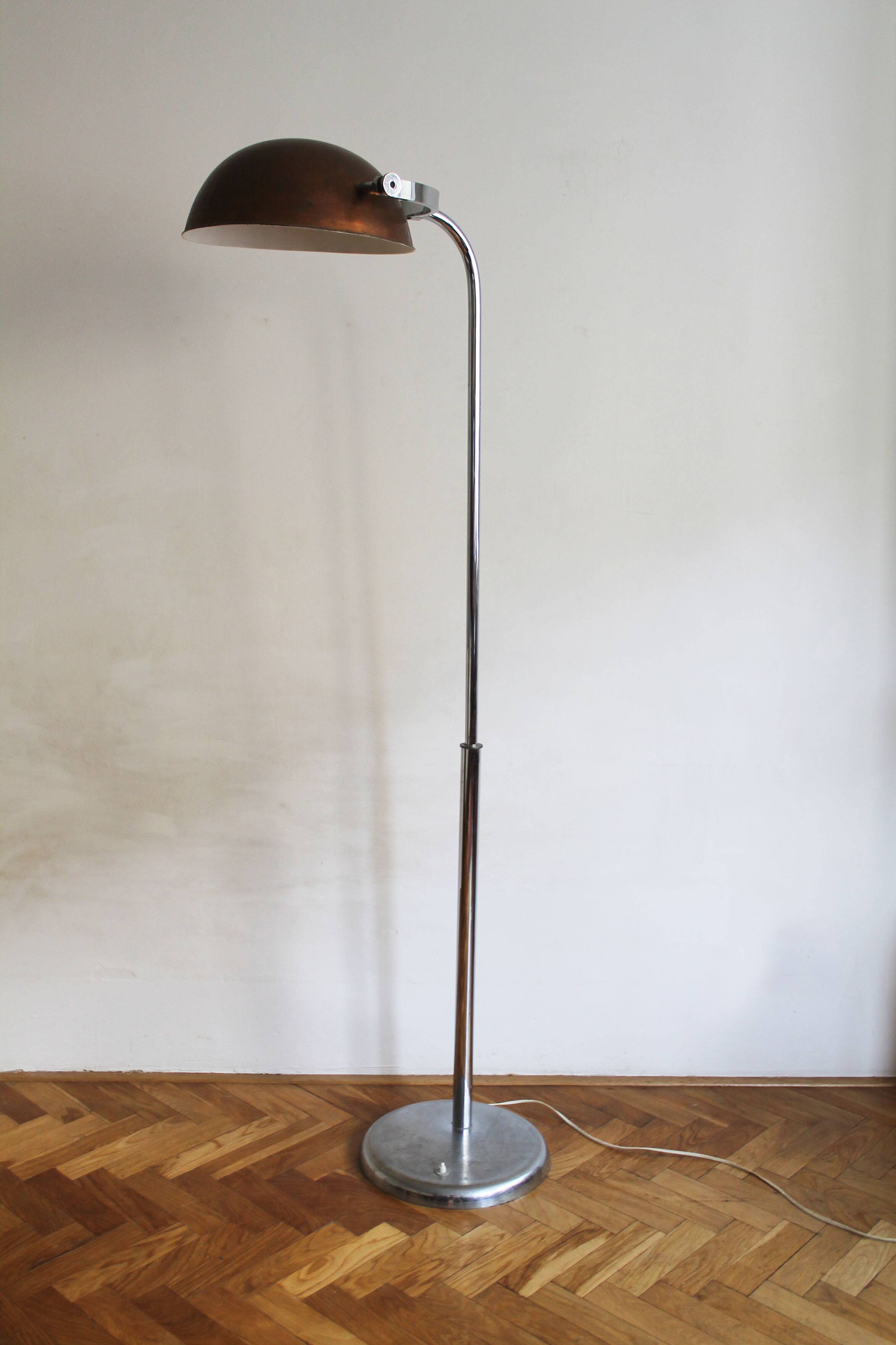 Lampadaire moderniste des années 1930