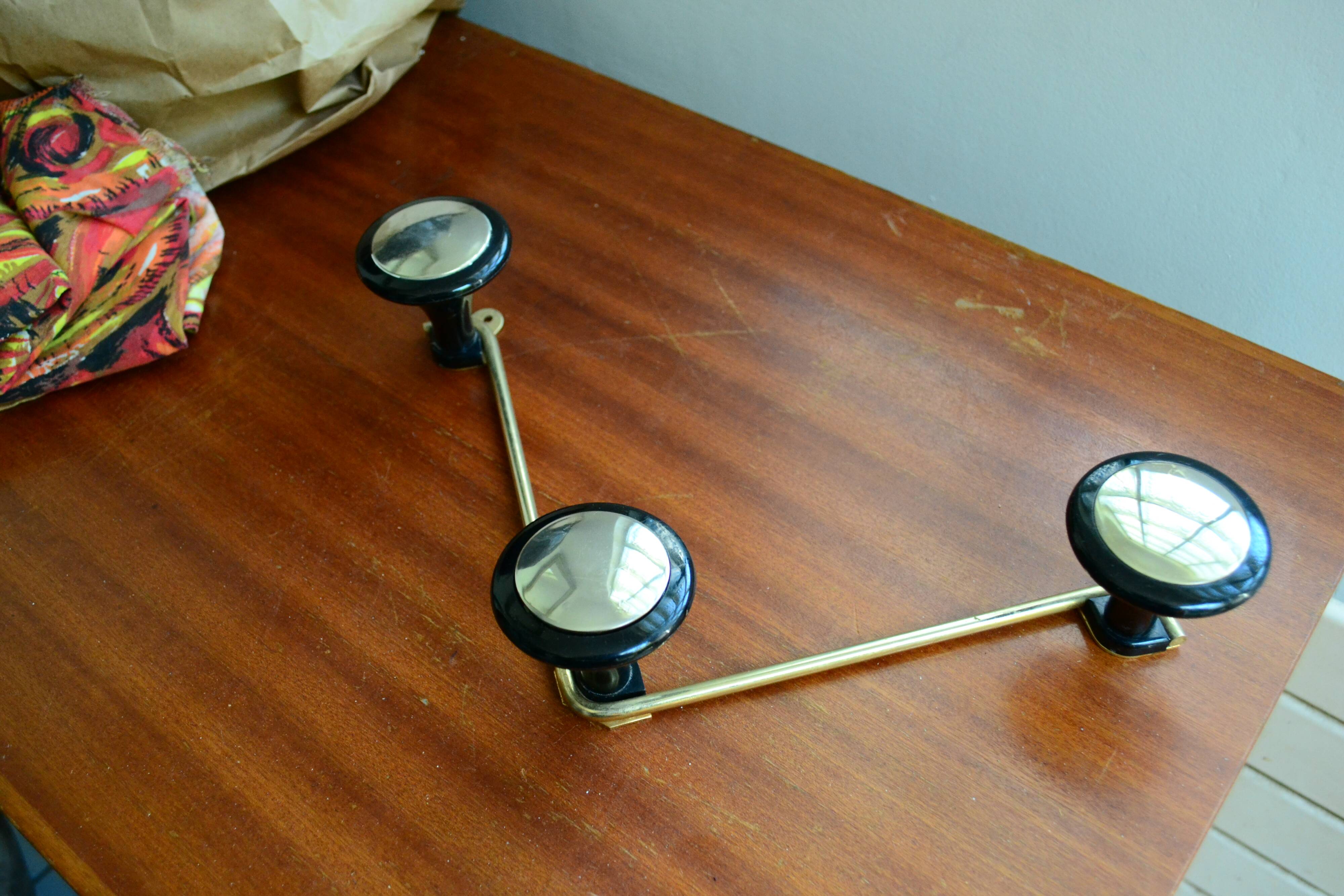 Door vintage coat rack