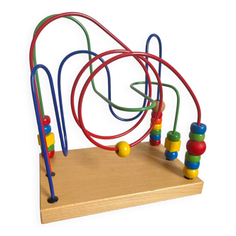 Wooden and metal toy for children