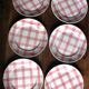 A set of 6 flat plates Nappe Rose Moulin des Loups
