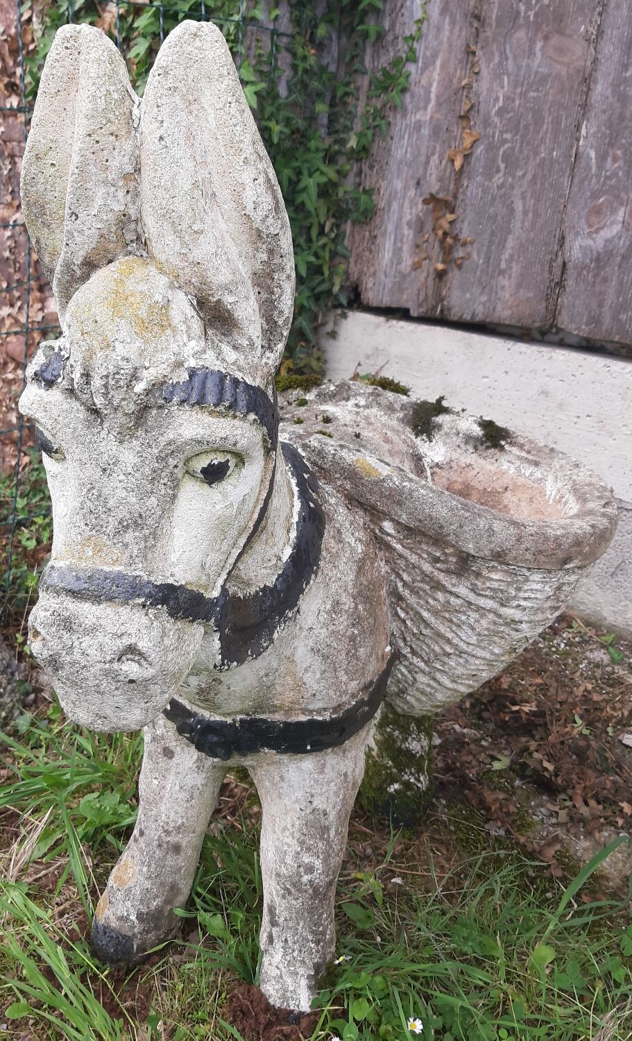 Âne jardinière année 60-70