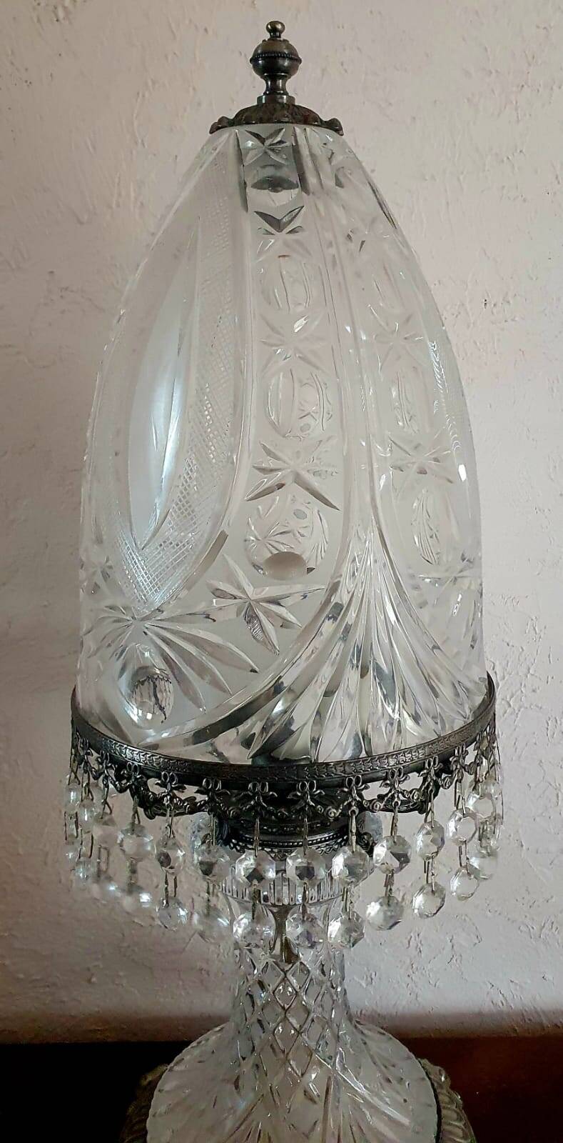 Genuine Lorraine Crystal Lamp