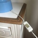 Large 70s pop table lamp