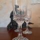 Verres en cristal début XXème