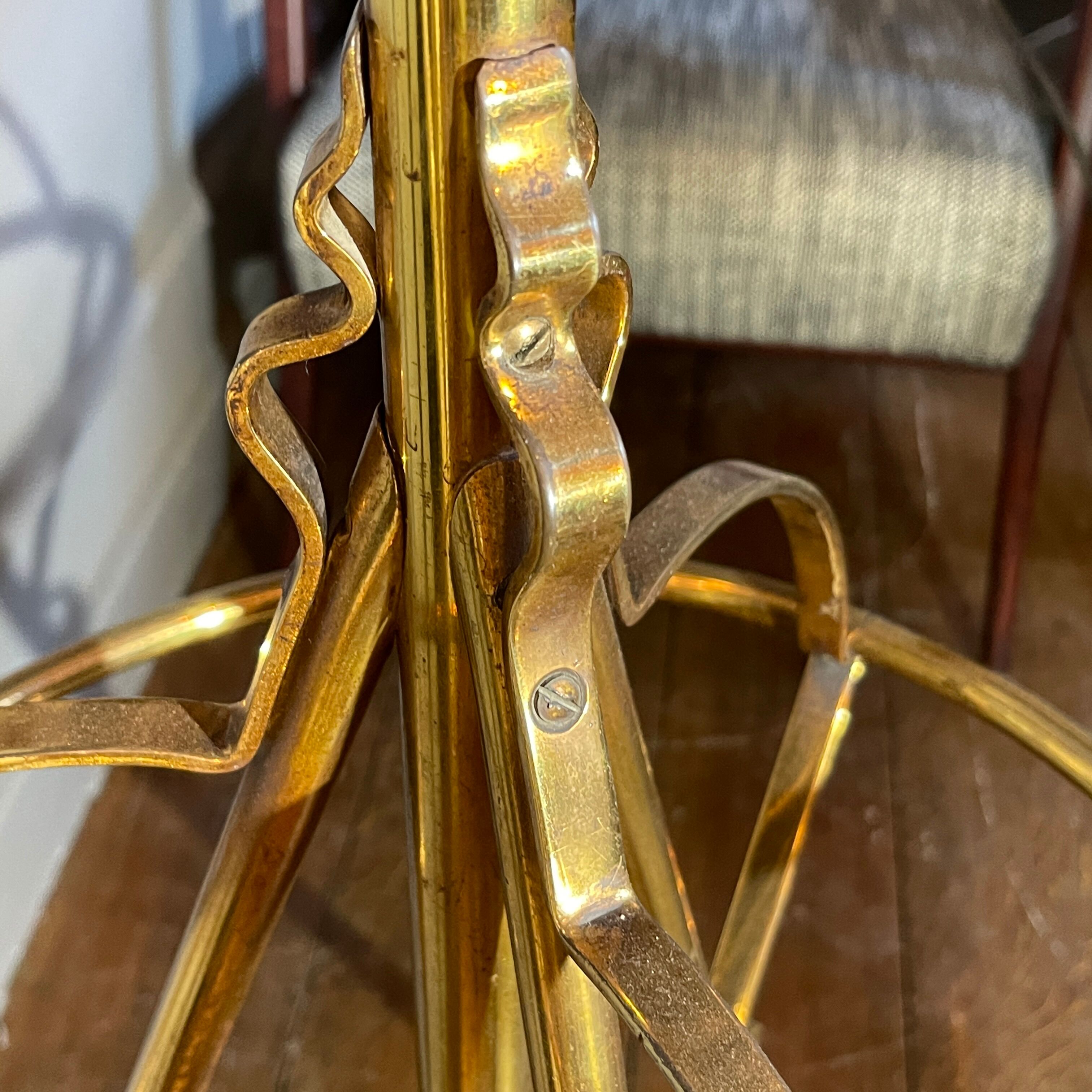 Porte manteau perroquet art nouveau arts & crafts jugendstil, bronze acier, ca 1900