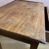 Small walnut writing table. 1 drawer, excellent condition.
