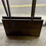 Large solid wood table with Spanish Renaissance extension